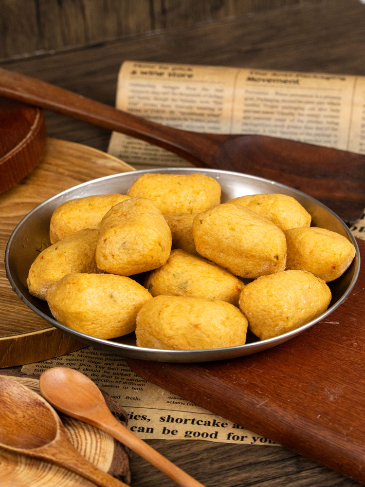 Fried Vege Fish Ball Sama Food - Fried Vege Fish Ball